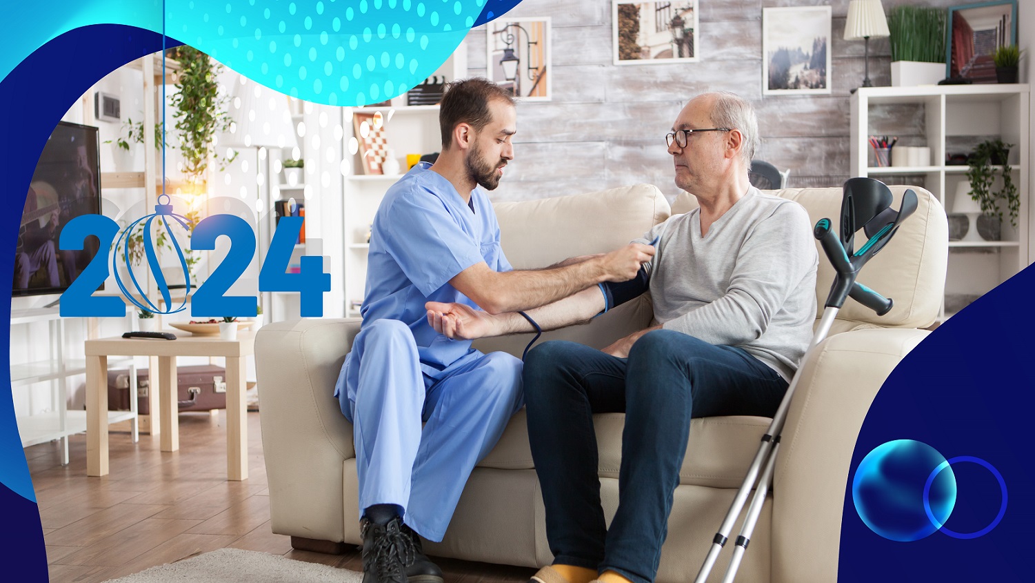 At-home services and personal tests will dominate patient care in 2024